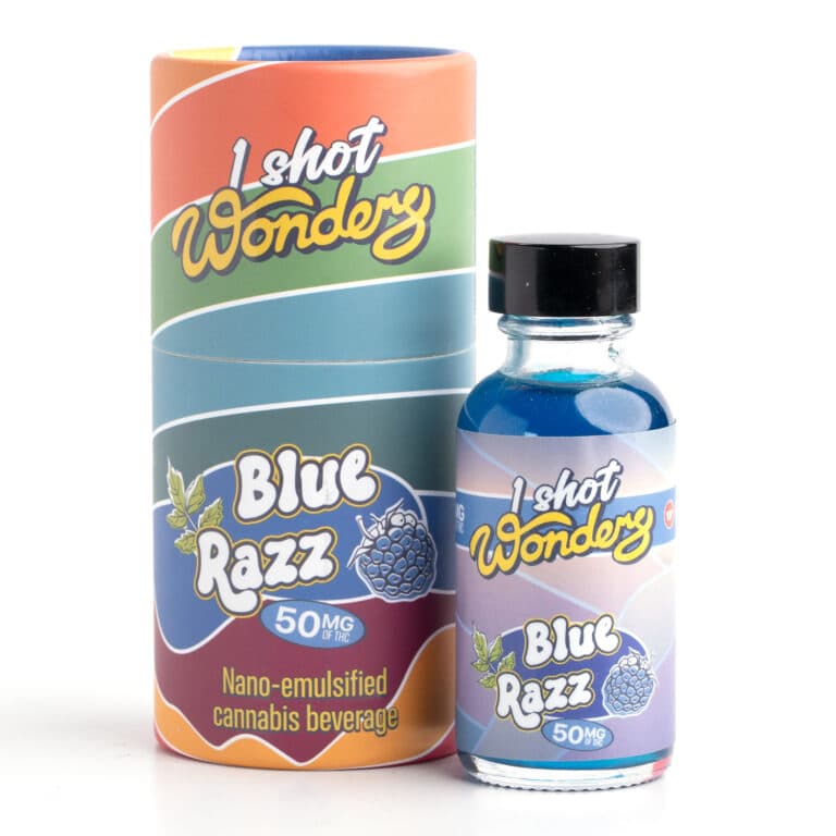 50mg THC Single Shot Cannabis Beverage (Wonderz) view 2
