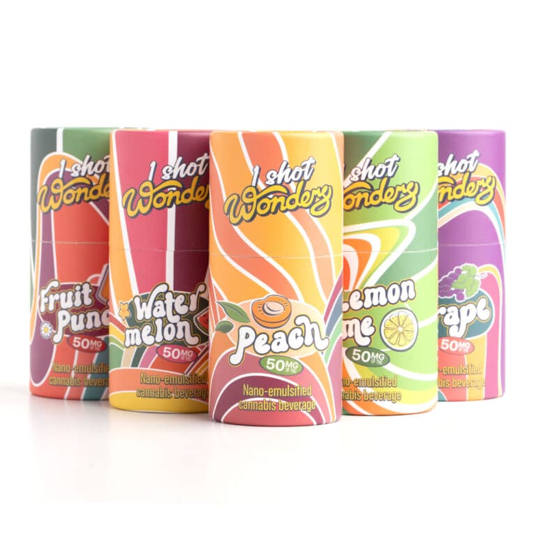 50mg THC Single Shot Cannabis Beverage (Wonderz) view 4
