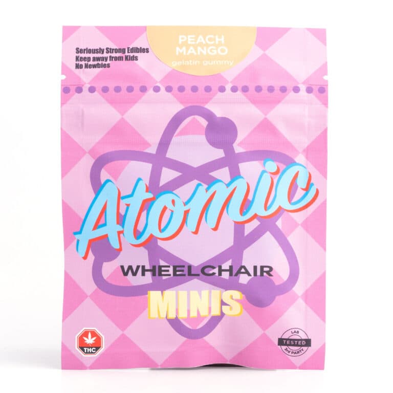 1200mg THC Mini Gummies (Atomic Wheelchair) view 2