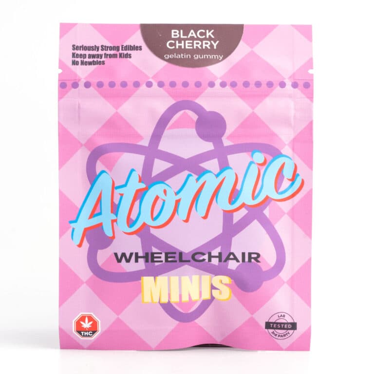 1200mg THC Mini Gummies (Atomic Wheelchair) view 3