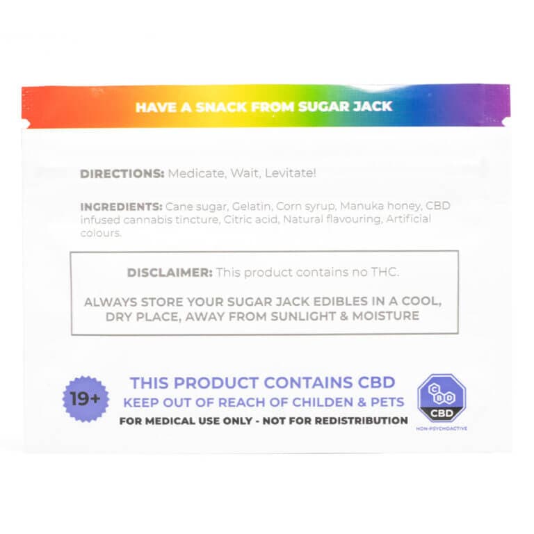  60mg CBD Snack Pack (Sugar Jack’s) view 3