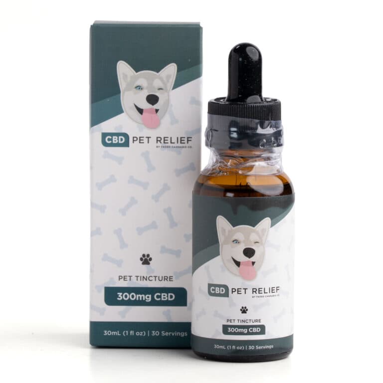 150mg CBD Pet Tincture (Faded Cannabis Co)