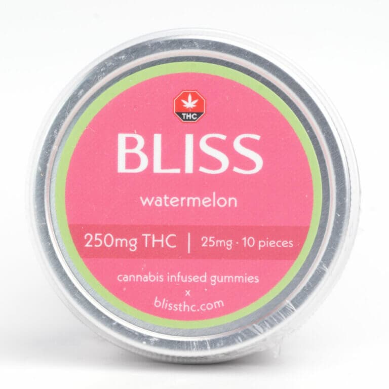 250mg THC Cubes (Bliss Edibles)