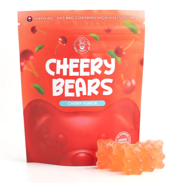 600mg THC Gummy Bears (Sugar Jacks) view 2
