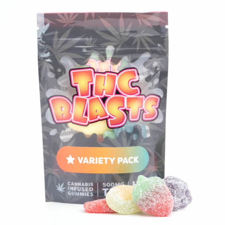 500mg THC Blasts Gummies (Blast Edibles)
