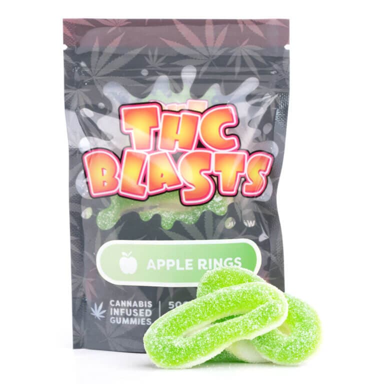 500mg THC Blasts Gummies (Blast Edibles) view 2