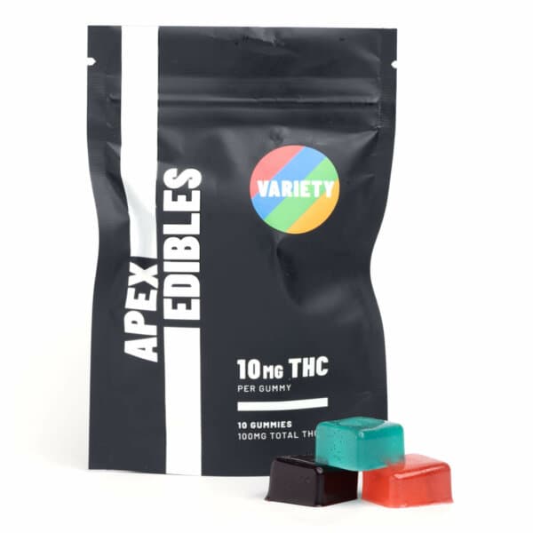 100mg THC Gummies (Apex Edibles)